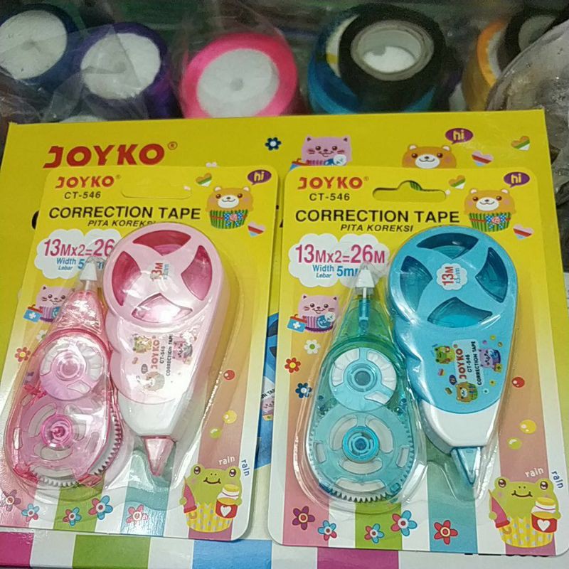 

CORRECTION TAPE ISI ULANG 13 METER + bonus 1 reffilnya