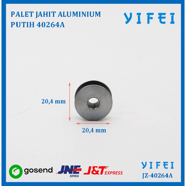 PALET JAHIT ALUMINIUM /BOBBIN FOR HIGHSPEED/BOBBIN JAHIT HS YIFEI