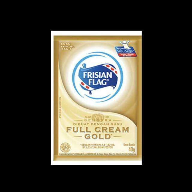 

Susu kental manis gold Frisian flag 40 gr