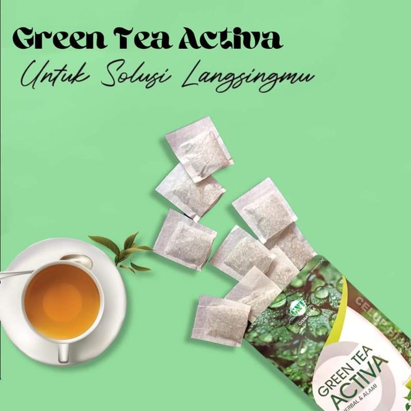 

TEH DIET PEMBAKAR LEMAK GREEN TEA ACTIVA VARIAN CLUP