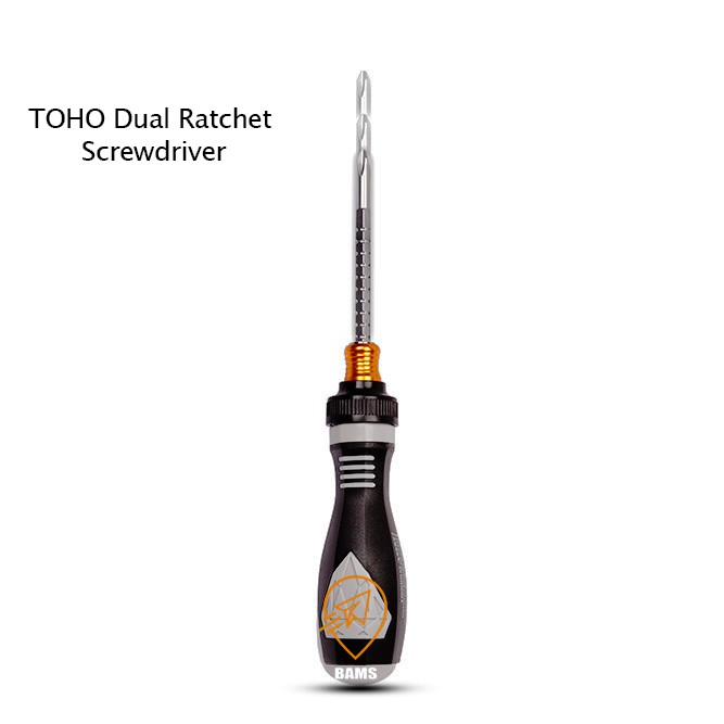 TOHO Dual Ratchet Screwdriver / Obeng Ratchet Bolak Balik TOHO