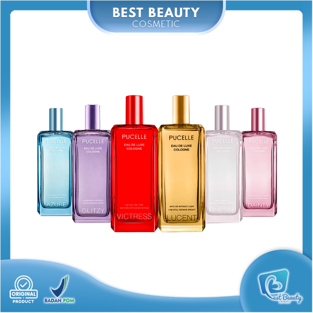 ★ BB ★ Pucelle Eau De Luxe Cologne 100ml - Parfume - Minyak Wangi