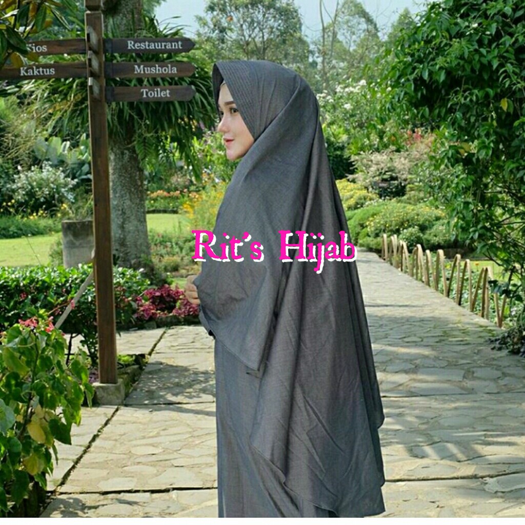 DAILY KHIMAR RERE SUPER JUMBO XL PET ANTEM INSTAN SYARI HIJAB ANAYA INSTANT SIMPEL SYAR'I MURAH SALE