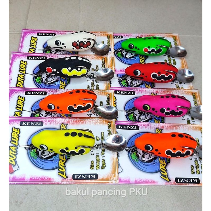 SOFT FROG DUTA LURE 4,5cm. umpan casting gabus. lure casting gabus.