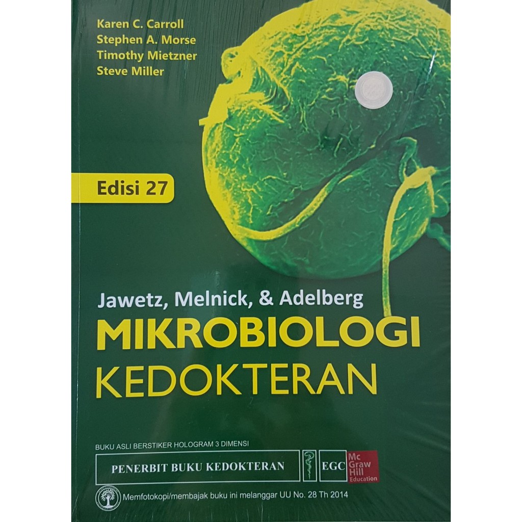 Jual Mikrobiologi Kedokteran Edisi 27 - Jawetz - ORIGINAL | Shopee ...