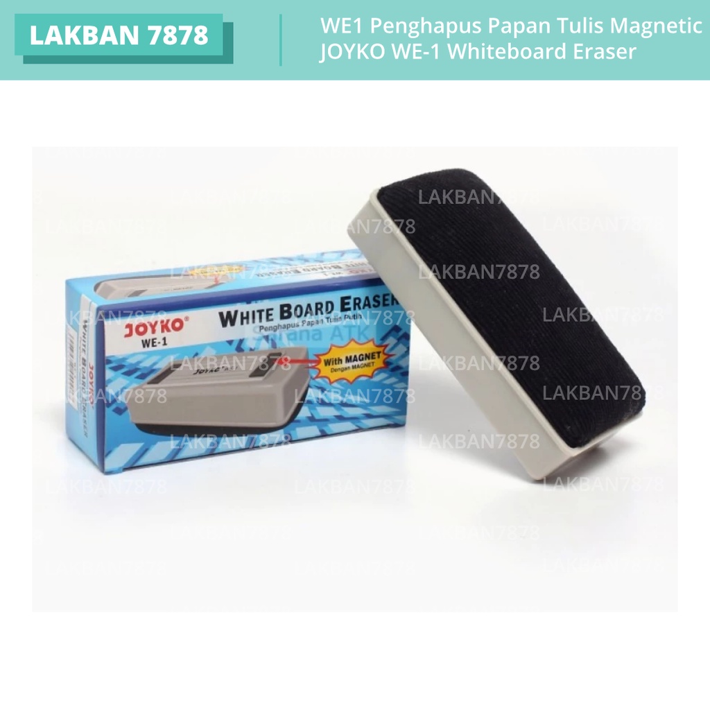 

WE1 Penghapus Papan Tulis Magnetic JOYKO WE-1 Whiteboard Eraser
