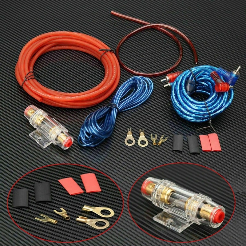 10GA 1500W Kabel Audio Mobil Full Set