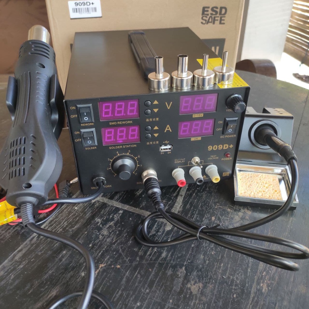 Blower dan solder 909d+ non merek sama seperti cody 909d+