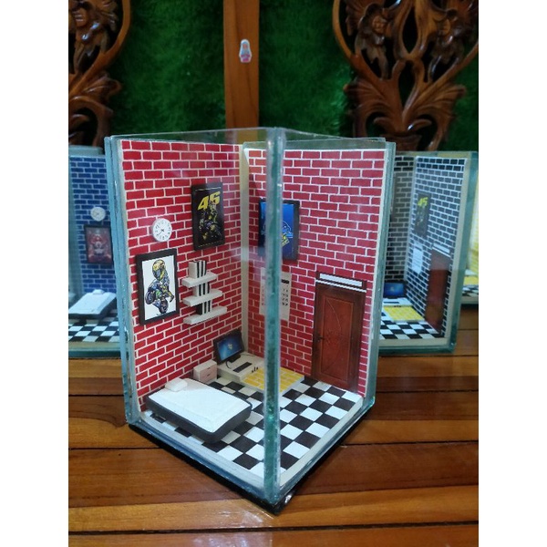 virall.. aquarium unik kamar ikan cupang /. akuarium unik ikan cupang /