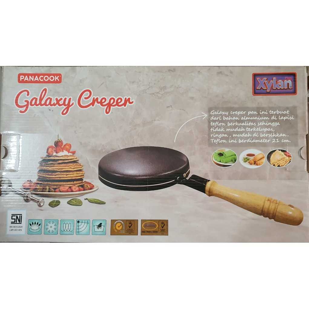 Crepe Maker Galaxy / crepper / Crepes Wajan Terbalik Kwalik / kulit risoles / creper maker