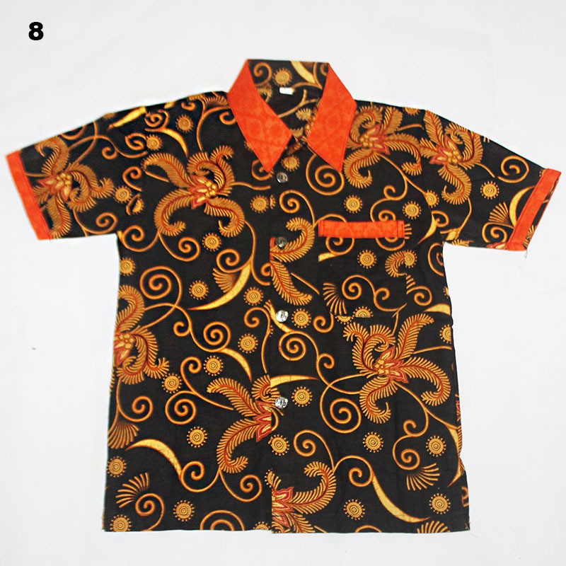 Kemeja Batik- Hem Batik Anak Motif Krisna