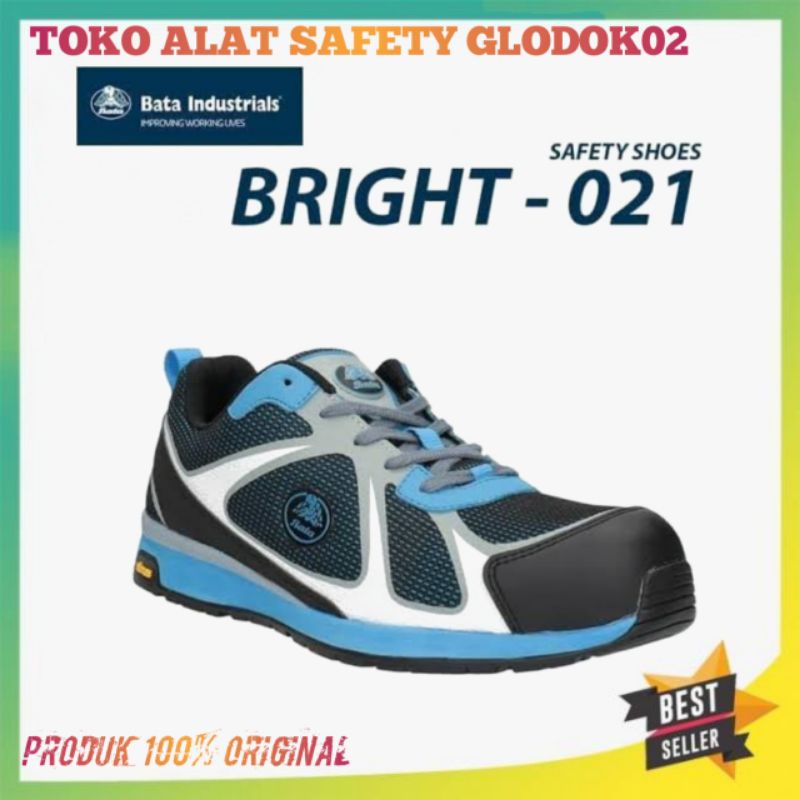 Sepatu Safety Bata Bright 021 / Safety Shoes Industrials Original