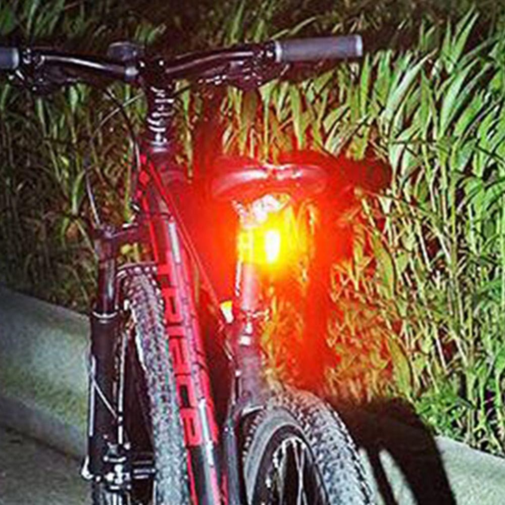 Sepeda Jalan Plastik Reflektor Agustinina Depan Belakang MTB Warning Light