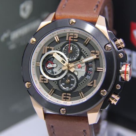 EXPEDITION 6752 PRIA BLACK ROSEGOLD ORIGINAL EXP6752 EXP 6752 JAM TANGAN COWOK ARLOJI COWOK