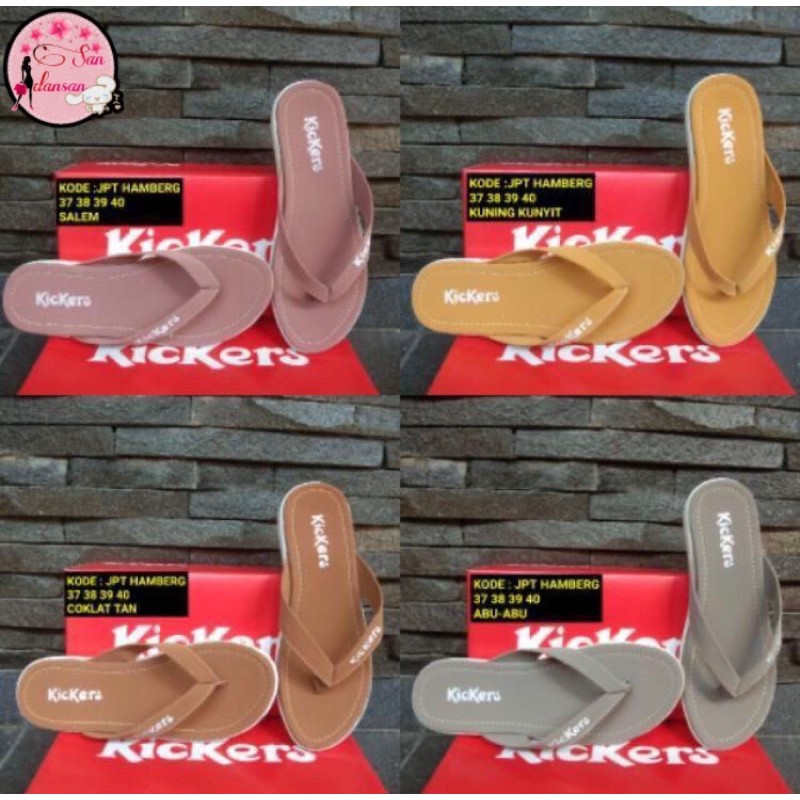KICKERS SANDAL JAPIT SANDAL JEPIT WANITA BAGUS