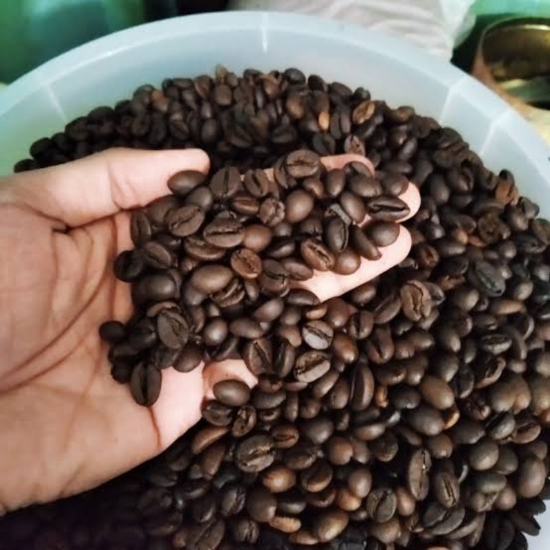 

Biji Kopi Robusta Sangrai Kopi Hitam Khas Muria Medium Dark Polo Coffee