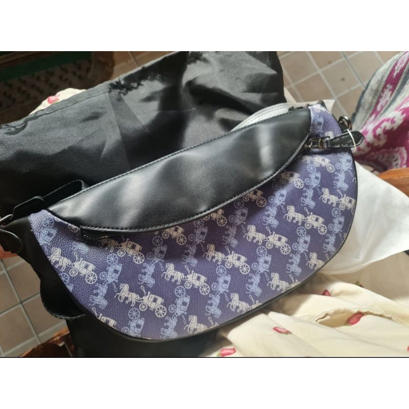 Coach Rivington Horse & Carriage Waist Bag Authenthic 100% Original