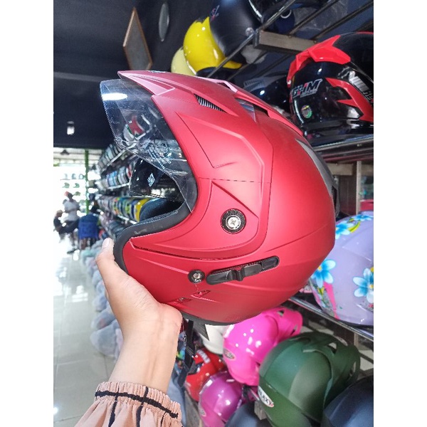 Helm Sky Jp7 Solid 2 kaca