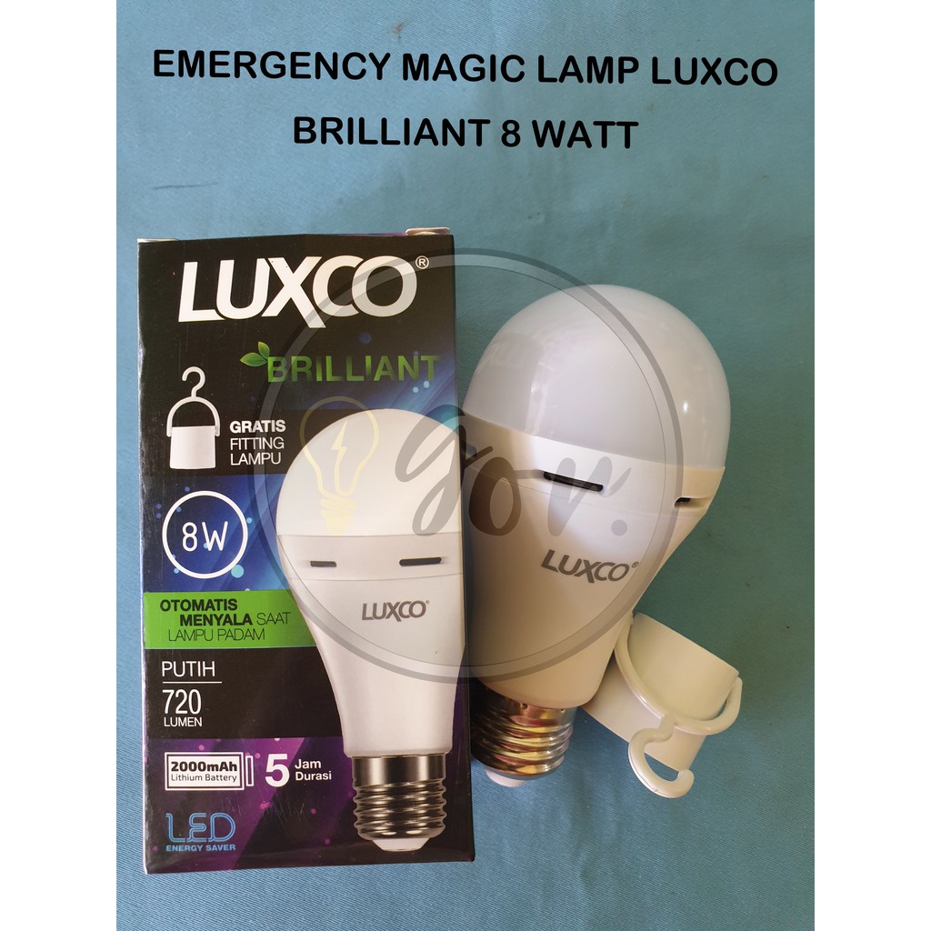 Jual Magic Lamp Lampu Ajaib Darurat Emergency Luxco Led Watt Shopee Indonesia