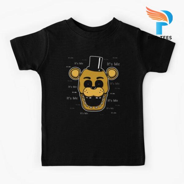 Kaos Baju Anak Five Nights at Freddy's - FNAF - Golden Freddy - It's Me #362