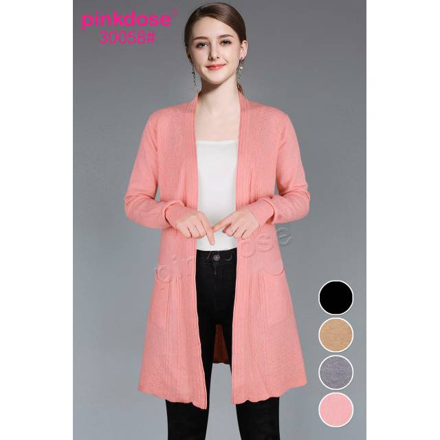 OUTER / CARDIGAN RAJUT PINKDOSE | #30058 | PREMIUM
