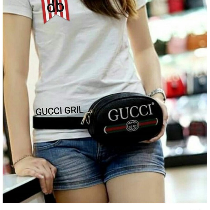 tas pinggang cewek