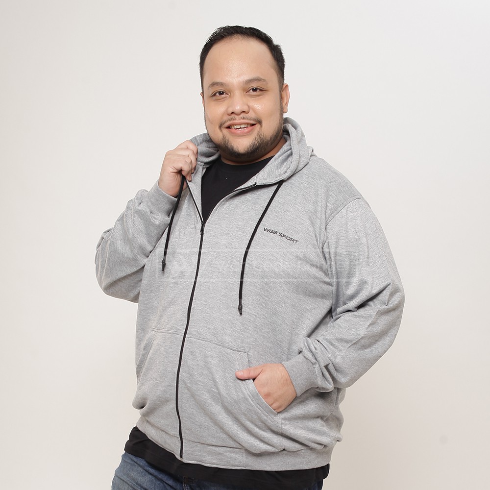 

Hoodie Basic Misty Pria Jumbo Big Size Cowok Ukuran Besar XL XXXL