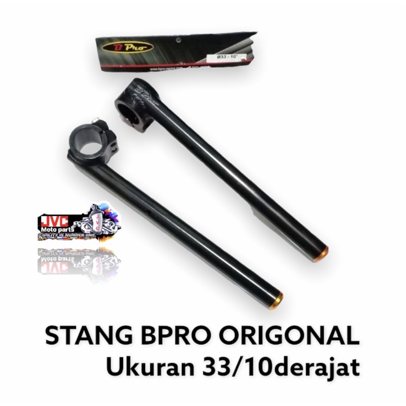 Stang Bpro Setang Jepit ukuran 31 & 33 mm 10 derajat Gsx cb cbr vixion ninja 150 R RR