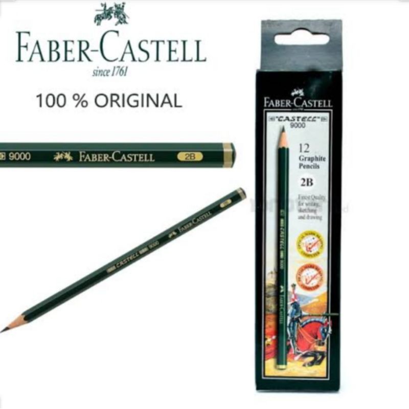 

FABER CASTELL Pensil 2B (RA4)