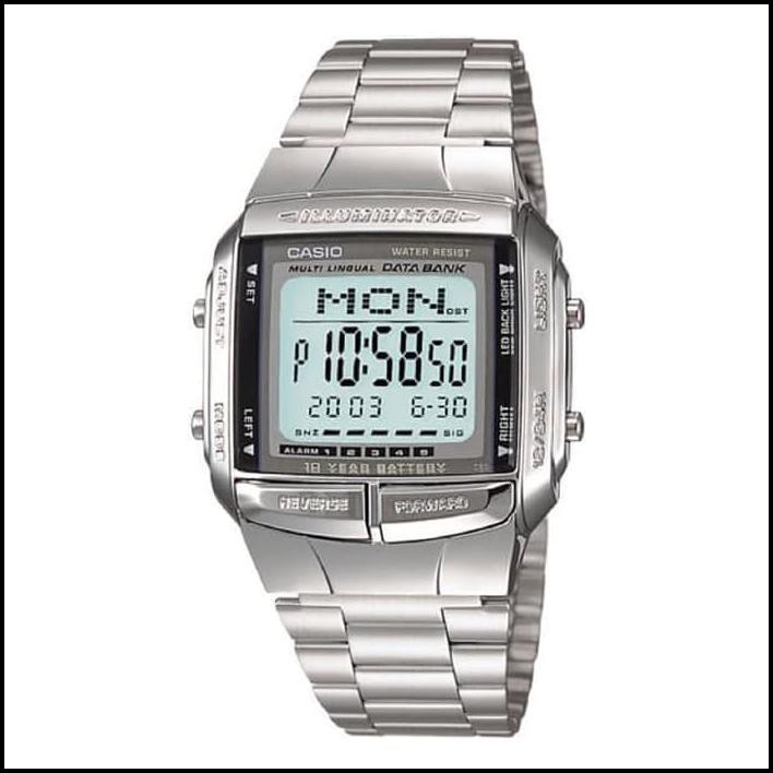 Jam Tangan Pria Wanita Casio Db-360-1A Original - Db360 Silver
