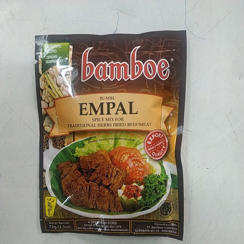 

Bamboe empal daging 72 g