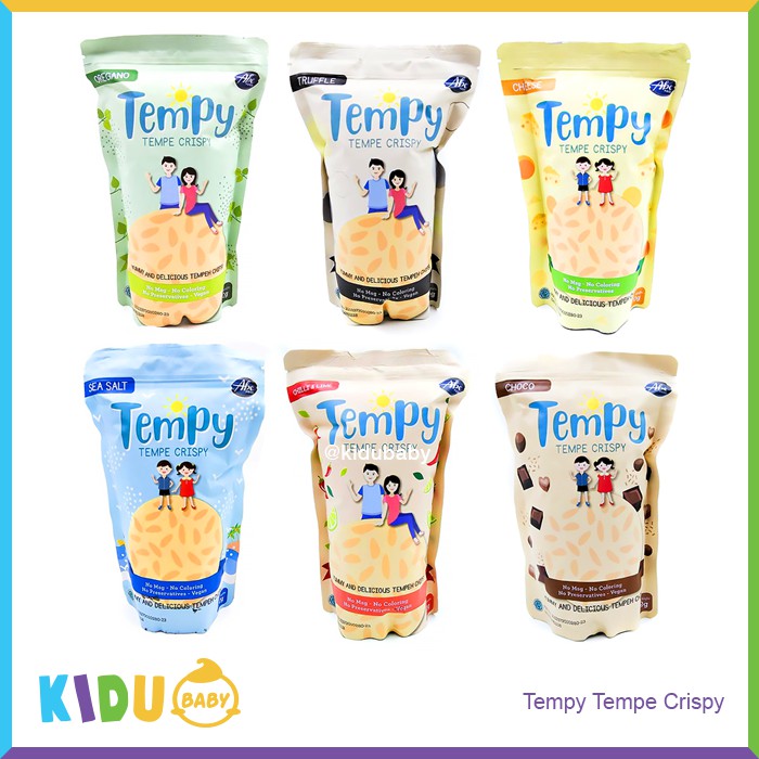 Cemilan Sehat Ibu &amp; Anak Abe Food Tempy Tempe Crispy Kidu Baby