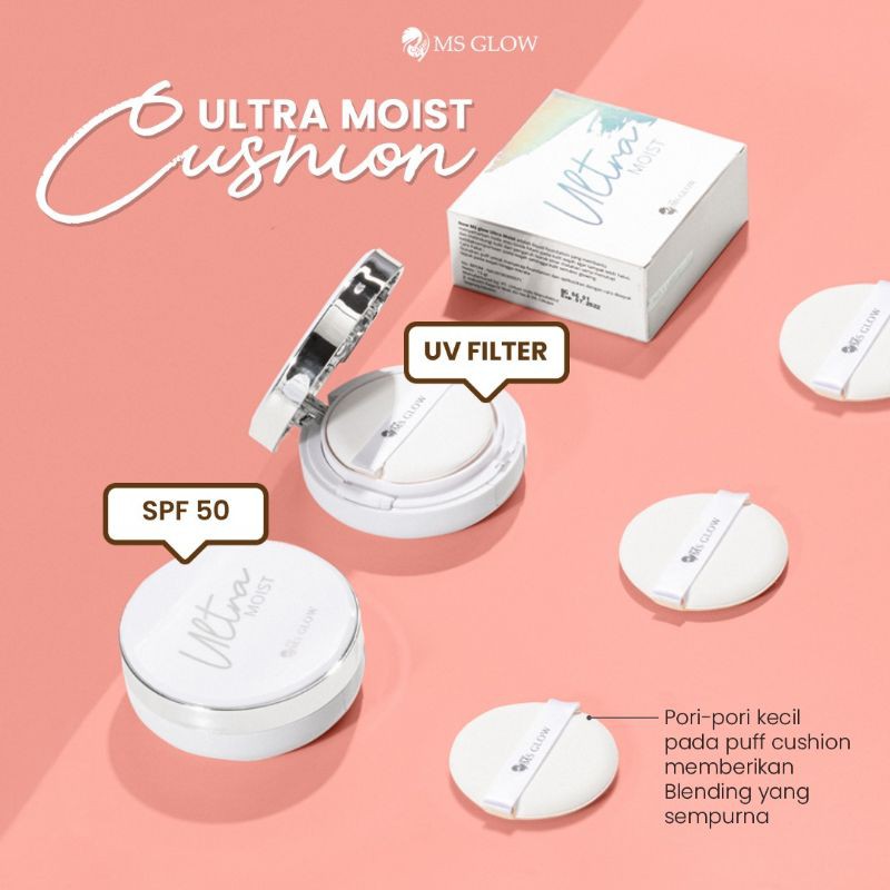 MOIST CUSHION MS  GLOW/CUSHION WATERPROFF/BEDAK CAIR MS GLOW