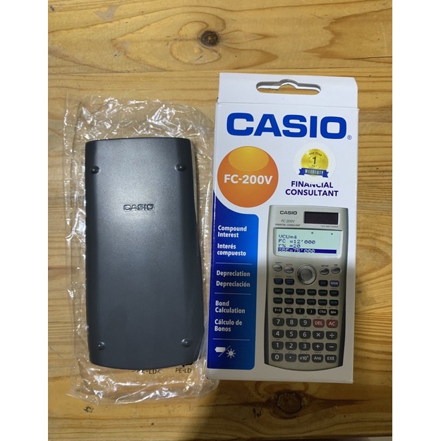 

Casio FC-200V Financial Calculator Keuangan FC 200 V