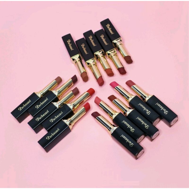 Purbasari Lipstick Color Matte - Lipstick Purbasari Color Matte