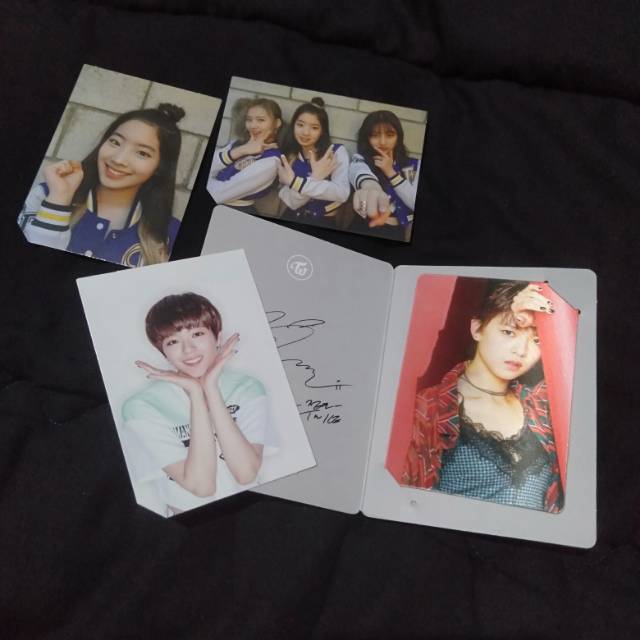 TWICE Page Two Photocard Set Dahyun Jeongyeon