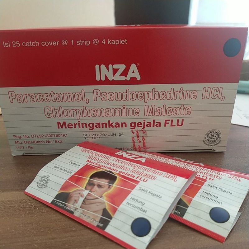 INZA OBAT FLU 4 TABLET