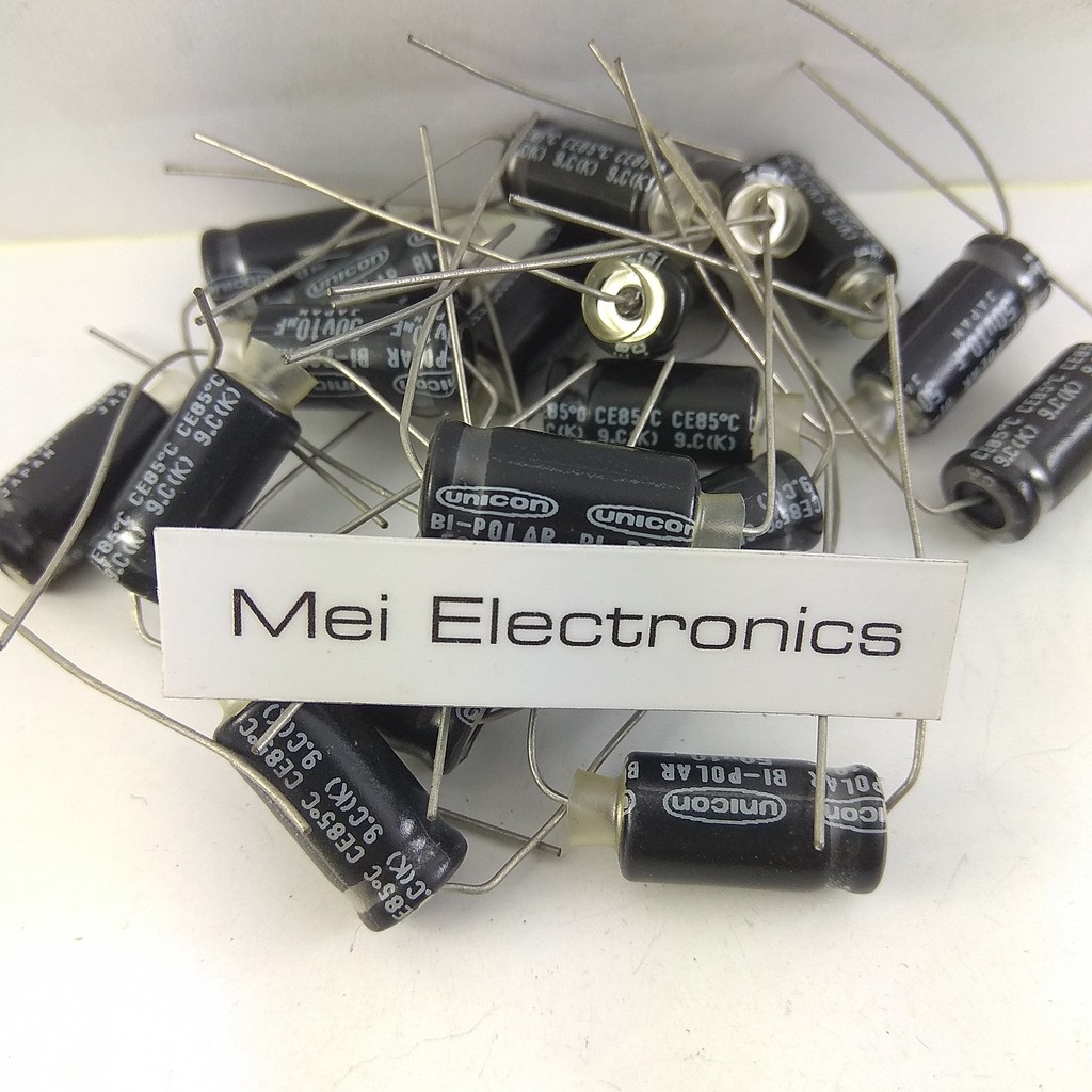 ELCO 10uf 50v bipolar UNICON bsr