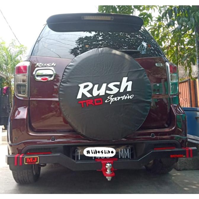 Bumper Belakang Towing Bar Besi Mj Model U All New Rush/Rush