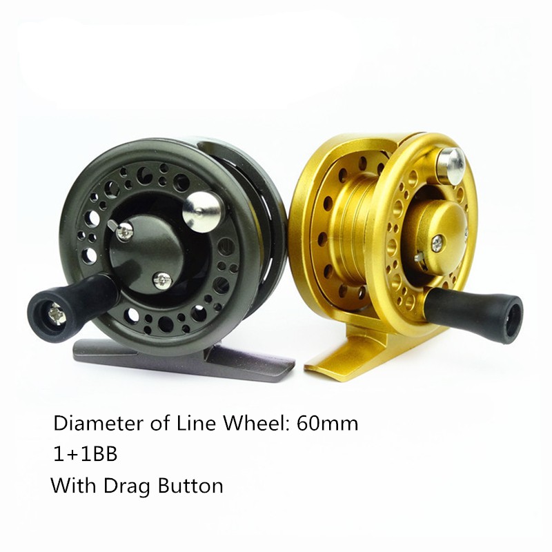 Fly Fishing Reel 1 + 1BB Untuk Memancing Di Air Laut