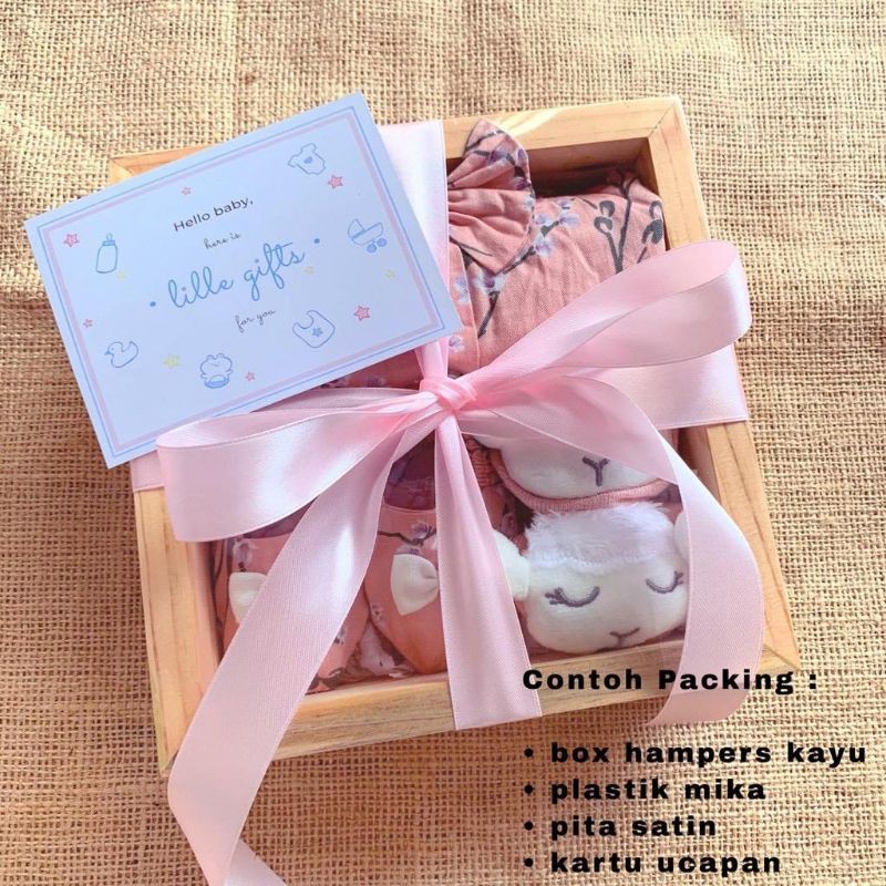 Lovely Set - Hampers Bayi / Hamper Baby Girl / Kado Lahiran Bayi Perempuan Gift Set Babygift Parcel