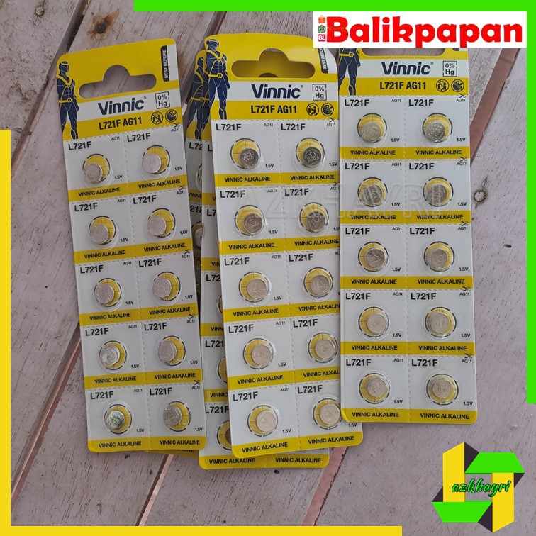 Vinnic L721F AG11 SR721SW SR721 LR721 SR58 LR58 batre battery baterai