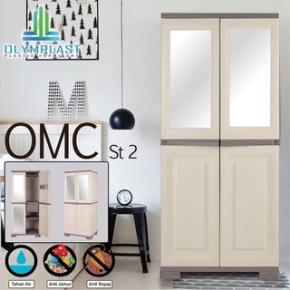 LEMARI PLASTIK MERK OLYMPLAST OMC ST2 KACA KHUSUS GRAB LEMARI PLASTIK MERK OLYMPLAST OMC ST2 KACA KHUSUS GRAB