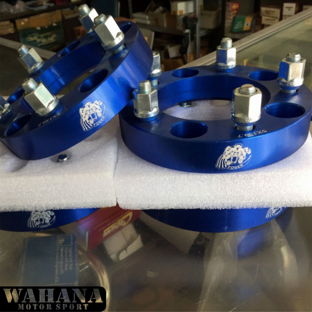 Foger Adaptor Roda Velg Adaptor Spacer 3Cm Aluminium  Toyota Hardtop Land Cruiser Fortuner Hilux Pra