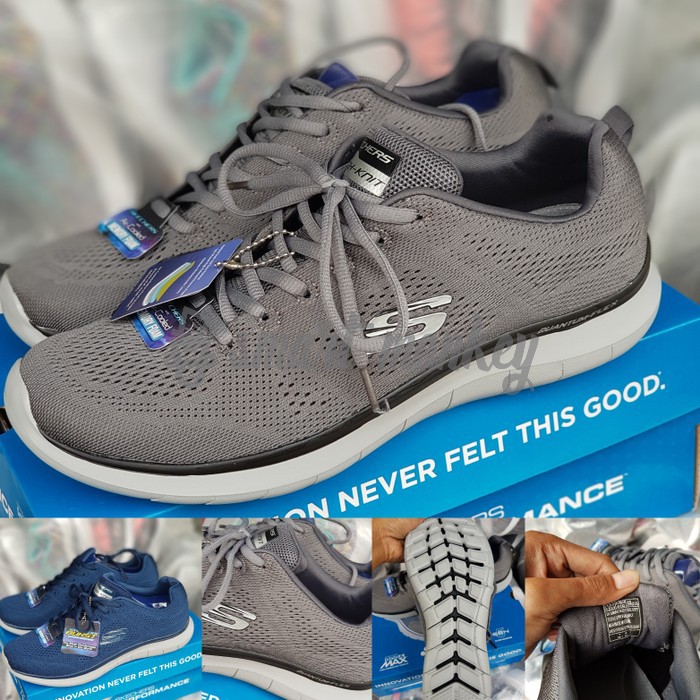 Termurah Sepatu Skechers Pria / SKECHERS QUANTUM MEMORY FOAM/Skechers Running