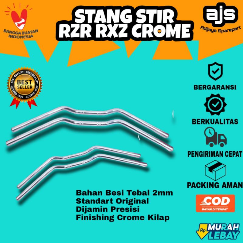 Stang Setang Stir Setir RZR Cb150r Vixion Nvl Old New Satria Fu Sonic Beat Street Duluxe Karbu Fi 20
