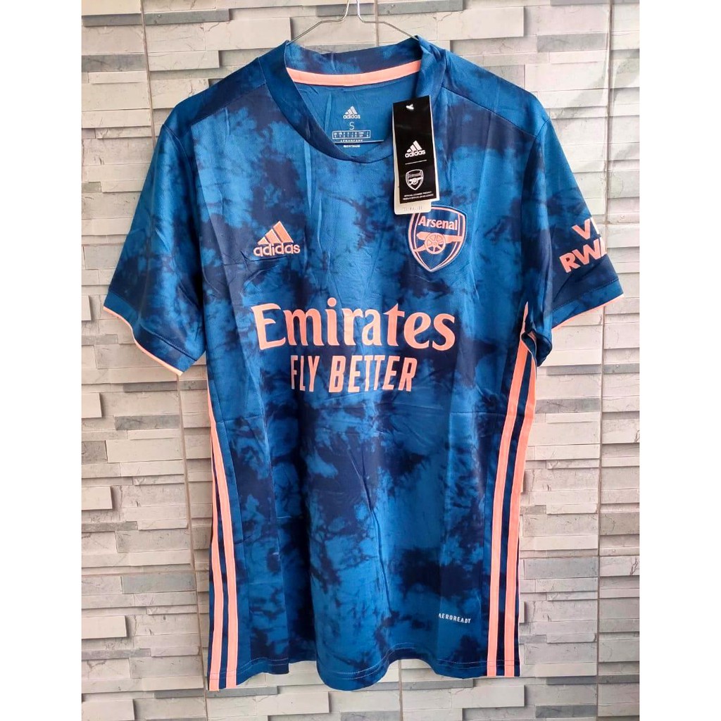 OBRAL HQ JERSEY BOLA ARSENALL 3RD THIRD 2020-2021 GO HIGH QUALITY IMPORT