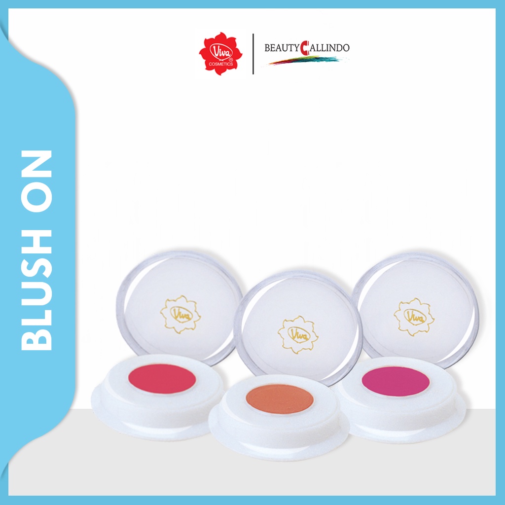 Viva Fin Touch Blush On 2g | Blush On | Pemerah Pipi | Make Up Pipi