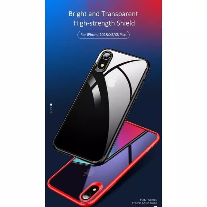 Iphone Xs Max - Case Usams Mant Original Case Transparan