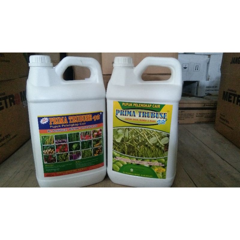 Pupuk Pelengkap Cair Prima trubus ( Pupuk pertumbuhan Daun,Bunga dan Buah)